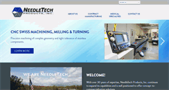 Desktop Screenshot of needletech.com