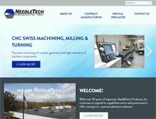 Tablet Screenshot of needletech.com
